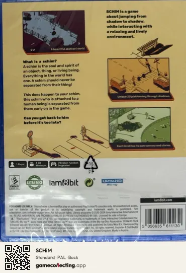 SCHiM PlayStation 5, PAL box back