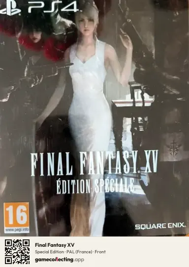 Final Fantasy XV PlayStation 4, France box front