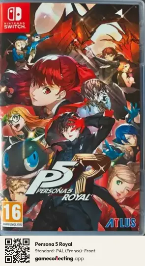 Persona 5 Royal Nintendo Switch, France box front