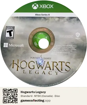 Hogwarts Legacy Xbox Series X, NTSC disc