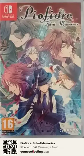 Piofiore: Fated Memories Nintendo Switch, Germany box front