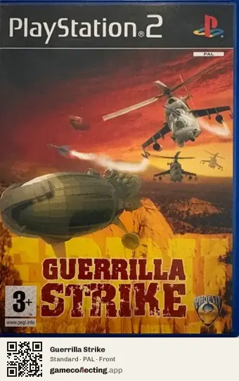 Guerrilla Strike PlayStation 2, PAL box front