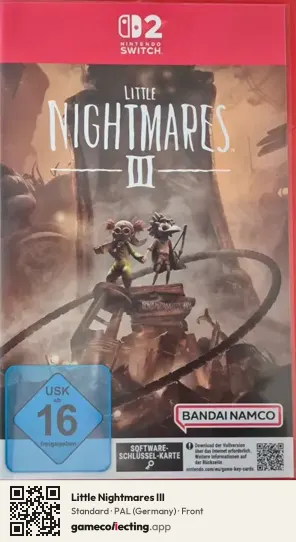 Little Nightmares III Nintendo Switch 2, Germany box front
