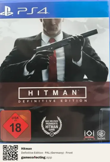 Hitman PlayStation 4, Germany box front