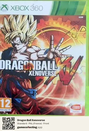 Dragon Ball Xenoverse Xbox 360, France box front