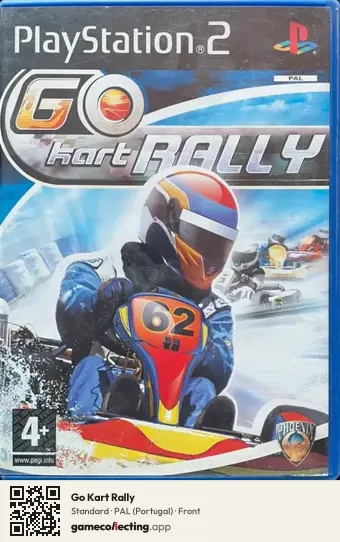 Go Kart Rally PlayStation 2, Portugal box front