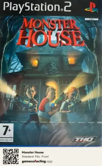 Monster House PlayStation 2, PAL box front