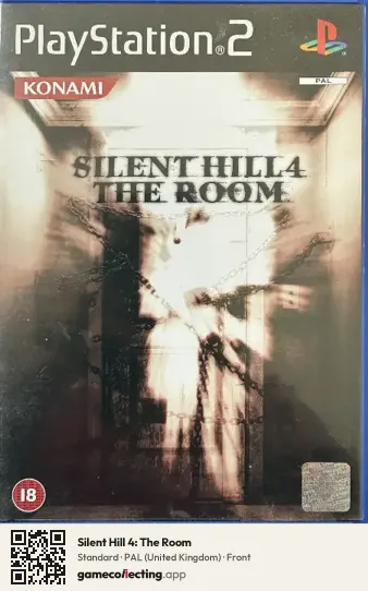 Silent Hill 4: The Room PlayStation 2, United Kingdom box front