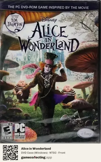 Alice in Wonderland Computer, NTSC box front