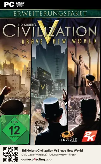 Sid Meier's Civilization V: Brave New World Computer, Germany box front