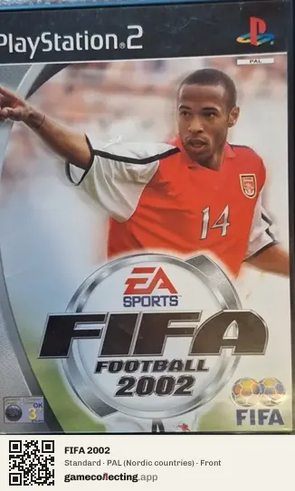 FIFA 2002 PlayStation 2, Nordic countries box front