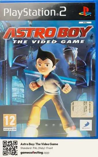 Astro Boy: The Video Game PlayStation 2, Italy box front