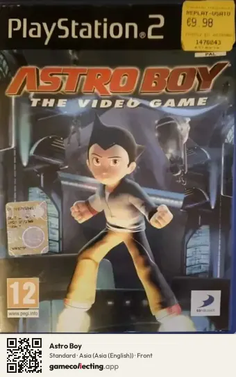 Astro Boy PlayStation 2, Asia (English) box front