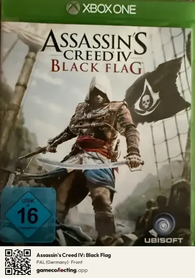 Assassin's Creed IV: Black Flag Xbox One, Germany box front