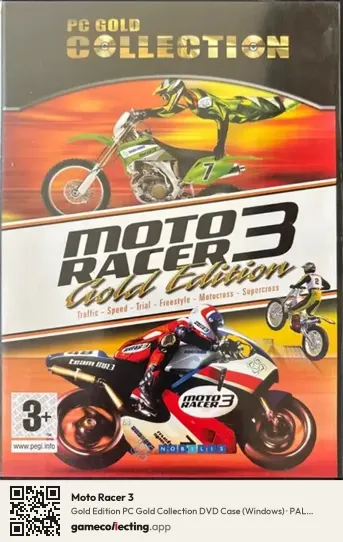 Moto Racer 3 Computer, PAL box front