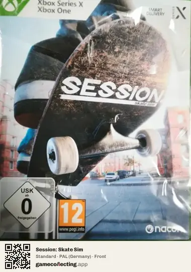 Session: Skate Sim Xbox Series X, Germany box front