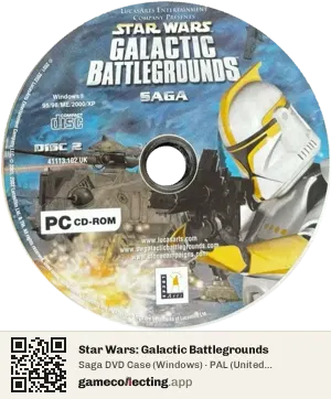 Star Wars: Galactic Battlegrounds Computer, PAL disc