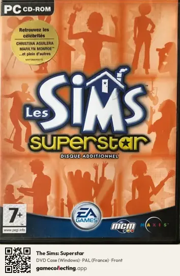 The Sims: Superstar Computer, France box front