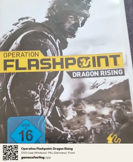Operation Flashpoint: Dragon Rising Computer, Germany box front