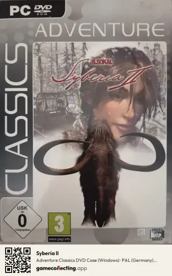 Syberia II Computer, Germany box front
