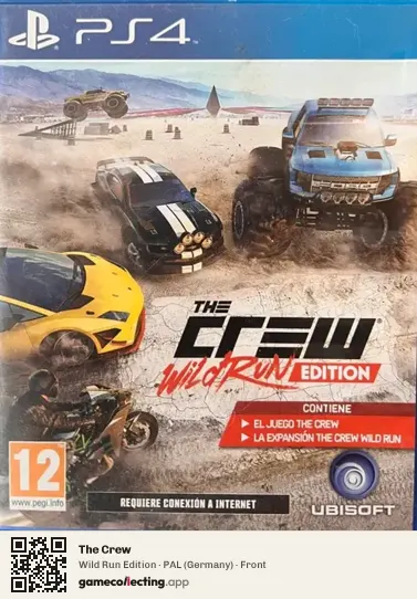 The Crew PlayStation 4, Germany box front