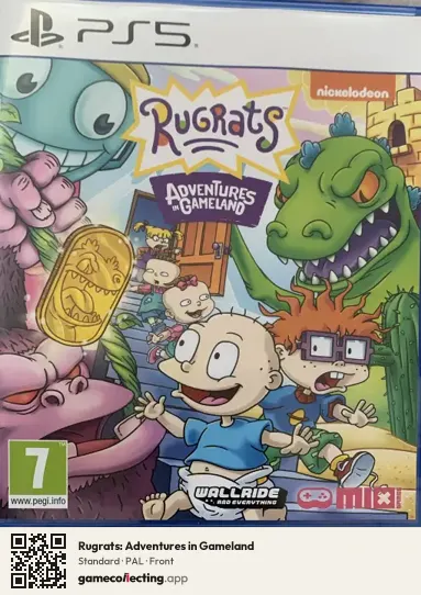Rugrats: Adventures in Gameland PlayStation 5, PAL box front