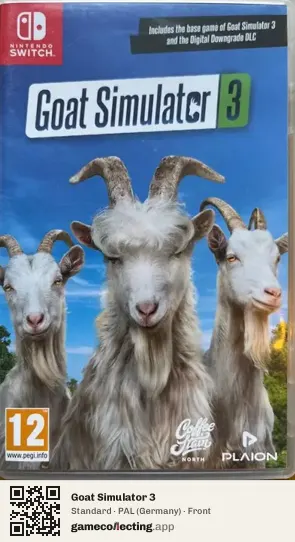 Goat Simulator 3 Nintendo Switch, Germany box front