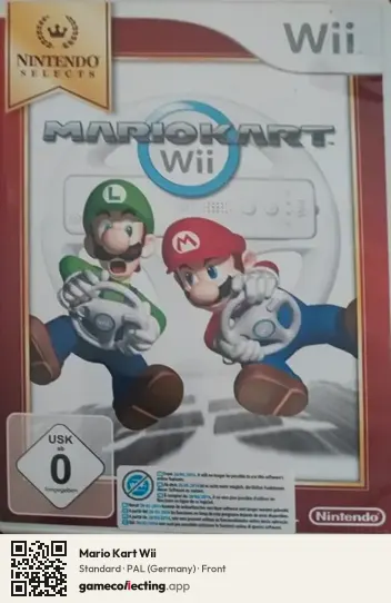 Mario Kart Wii Nintendo Wii, Germany box front