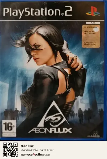 Æon Flux PlayStation 2, Italy box front