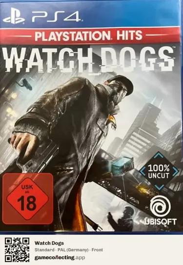 Watch Dogs PlayStation 4, Germany box front