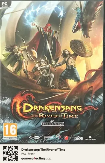 Drakensang: The River of Time Computer, PAL box front