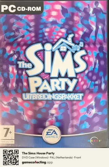 The Sims: House Party Computer, Netherlands box front