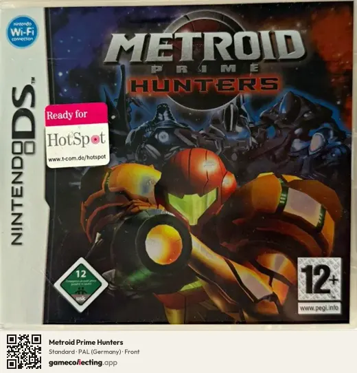 Metroid Prime Hunters Nintendo DS, Germany box front