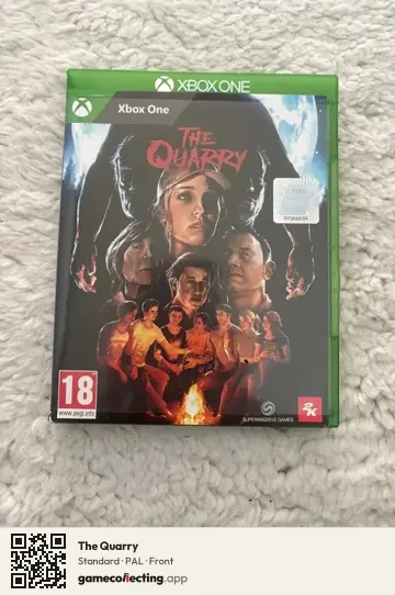 The Quarry Xbox One, PAL box front