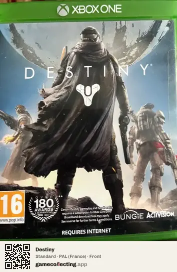 Destiny Xbox One, France box front