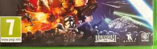 LEGO Star Wars: The Force Awakens, the PEGI square on its front
