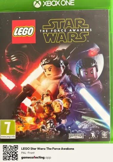 LEGO Star Wars: The Force Awakens Xbox One, PAL box front