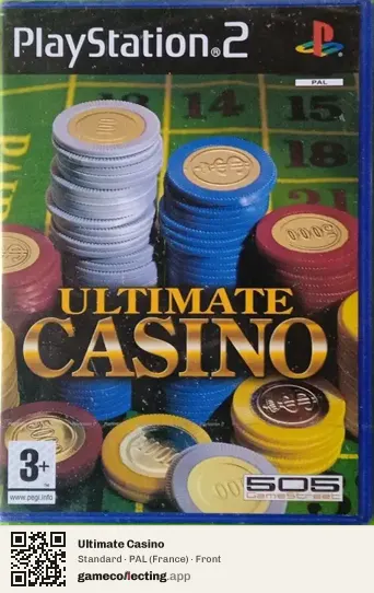 Ultimate Casino PlayStation 2, France box front