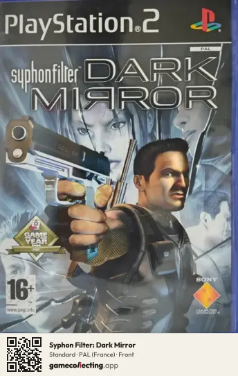 Syphon Filter: Dark Mirror PlayStation 2, France box front