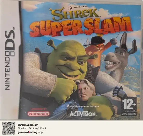 Shrek SuperSlam Nintendo DS, Italy box front