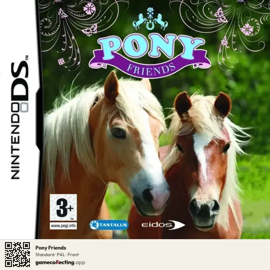 Pony Friends Nintendo DS, PAL box front