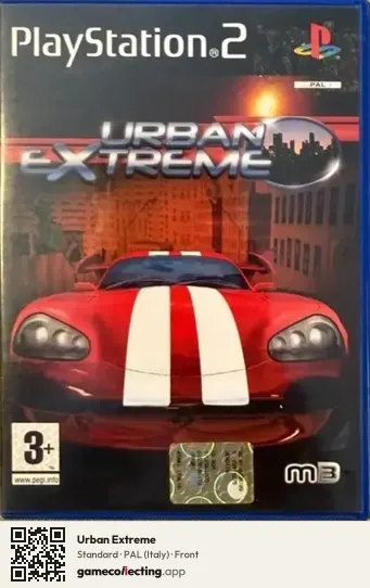 Urban Extreme PlayStation 2, Italy box front