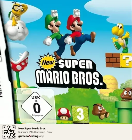 New Super Mario Bros. Nintendo DS, Germany box front