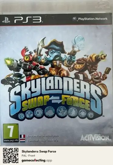 Skylanders: Swap Force PlayStation 3, PAL box front