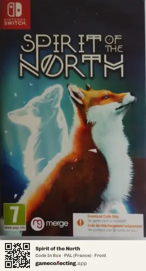 Spirit of the North Nintendo Switch, France box front
