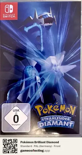 Pokémon Brilliant Diamond Nintendo Switch, Germany box front