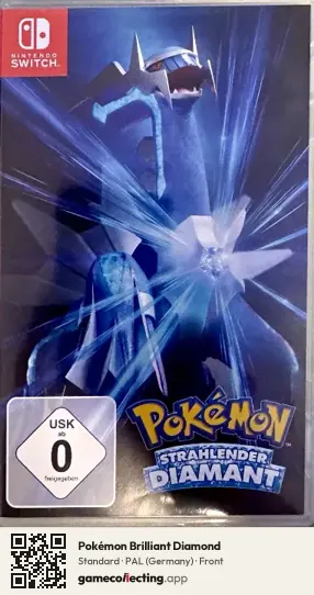 Pokémon Brilliant Diamond Nintendo Switch, Germany box front