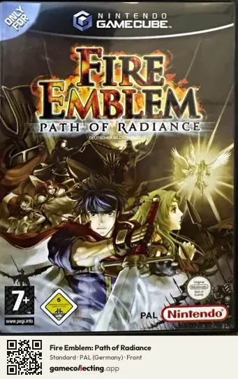 Fire Emblem: Path of Radiance Nintendo GameCube, Germany box front