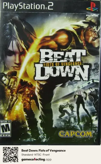 Beat Down: Fists of Vengeance PlayStation 2, NTSC box front