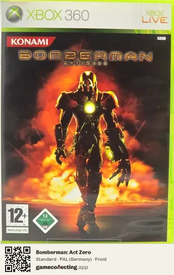 Bomberman: Act Zero Xbox 360, Germany box front